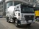 6m3 de Vrachtwagen van het concrete Mixervervoer met 9.726L-Verplaatsingsmotor