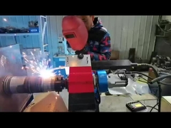 Draagbare draaibank voor het bewerken van assen, voor automatisch lassen, voor het maken van draden