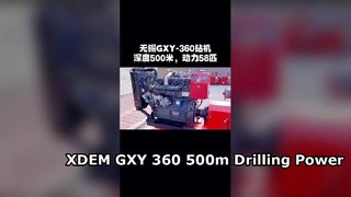 GXY 360 hydraulische kernboorinstallatie 500 m diepte