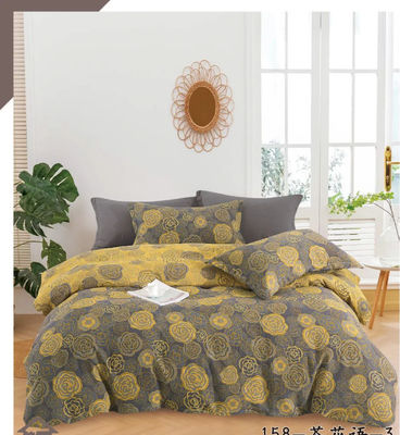 100% gewassen gecombeerd katoenen kleur weven dubbel jacquard beddengoed set