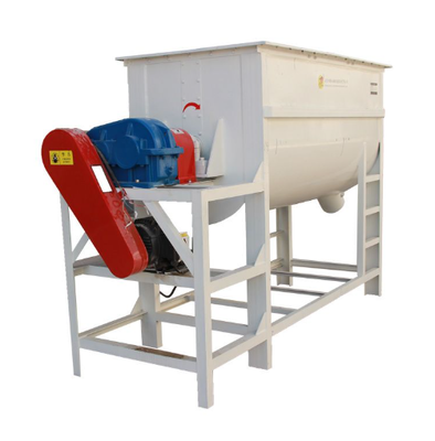 Horizontale anti-corrosie veevoermixer met weinig onderhoud