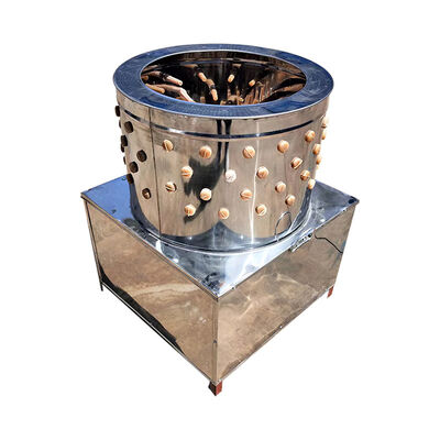 XDEM Commerciële Kip Plucker Machine 60 Barrel RVS Gevogelte Ontharingsapparaat voor Kip Eend Gans Automatische Veren Verwijderen Machine
