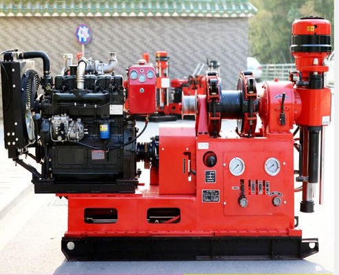 GXY-360 Spindel roterende geologische kernboorinstallatie Max. 500 m diepte Waterbouwkunde Exploratieboormachine voor rotsboren Waterputvoegen Snelweg Spoorwegonderzoeksapparatuur
