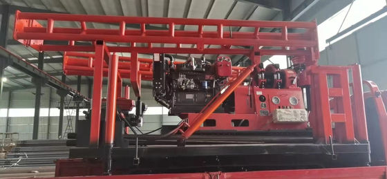 GXY-360 Spindel roterende geologische kernboorinstallatie Max. 500 m diepte Waterbouwkunde Exploratieboormachine voor rotsboren Waterputvoegen Snelweg Spoorwegonderzoeksapparatuur