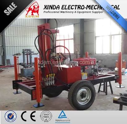 YZ50-150H Hydraulische Diesel waterput boremachine Optioneel wiel/kruiper chassis 210m diep boorgat boringsapparaat Max 400mm Diameter variabele snelheid waterboringsapparatuur voor landbouw irrigatie