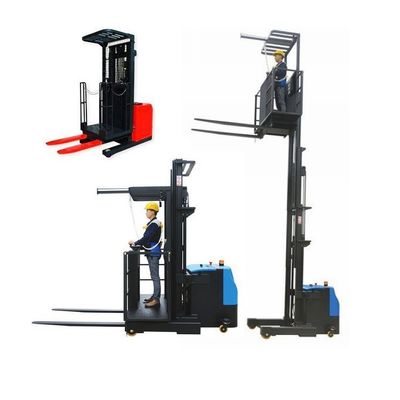1.5 ton 3 m 5,5 m hoogte vorkhef stand-up truck order pickker