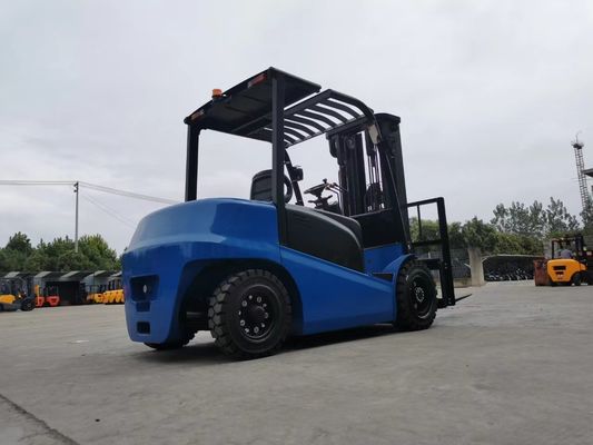 Milieuvriendelijk XDEM Vorklift 5000kgs Belastingcapaciteit Elektrische batterijkracht met zijverander en optie Duplex mast