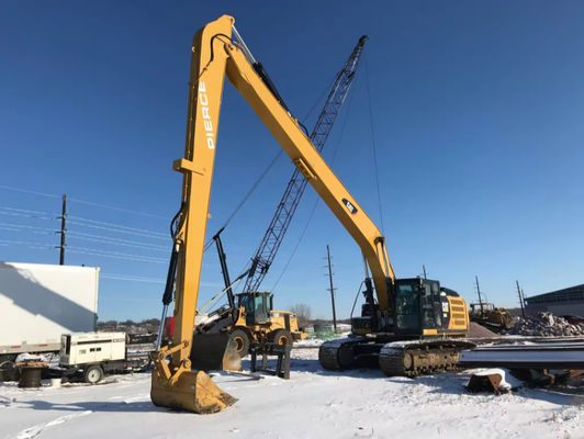 Fabriek OEM Uitbreiding Long Reach Boom Arm 20-50T Graafmachine Long Boom Caterpillar Komastu Volvo Met Rock Hydraulische Breuk