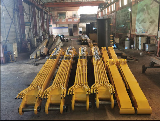 OEM 18-22m Extension Excavator Long Reach Boom Arm Voor 20-50T Excavator Long Boom Aanpassing
