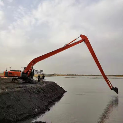OEM 18-22m Extension Excavator Long Reach Boom Arm Voor 20-50T Excavator Long Boom Aanpassing