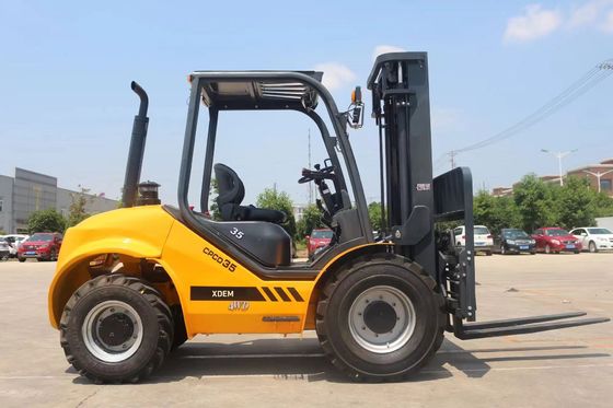 3.5 ton op ruwe terreinen met Japanse motor