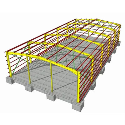 XDEM Lichte geprefabriceerde staalconstructie magazijn productie werkplaats kippenstal Maker
