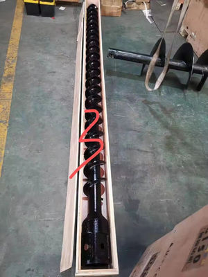 Nieuwe graafmachine-aanhangsel Rotary Drill Auger Drill Standard Diameter voor groothandel in graafmachines