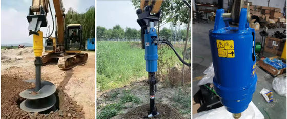 Nieuwe graafmachine-aanhangsel Rotary Drill Auger Drill Standard Diameter voor groothandel in graafmachines