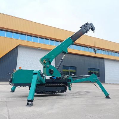 Verstelbare mobiele kraan voor bouwwerkzaamheden 10T 12T Mini Spider Crane