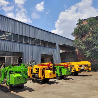 Verstelbare mobiele kraan voor bouwwerkzaamheden 10T 12T Mini Spider Crane