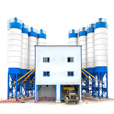 HZS60 60M3H 110kw Betonbatching Plant Commerciële centrale betonfabriek met mixer