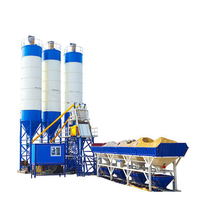 HZS60 60M3H 110kw Betonbatching Plant Commerciële centrale betonfabriek met mixer