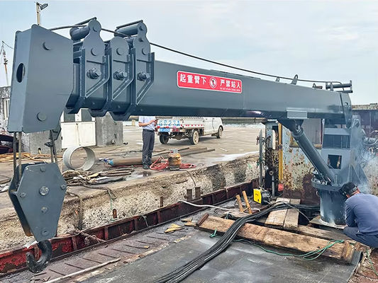 XDEM Grote tonnage Hydraulische telescopische arm Dockkraan Scheepskraanfabrikanten Zwaar opheffen in scheepswerven
