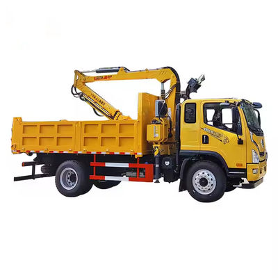 XDEM Hydraulische vierwielaandrijving Grap en transport Houttruck Dump Machine met emmer voor landbouwgebruik
