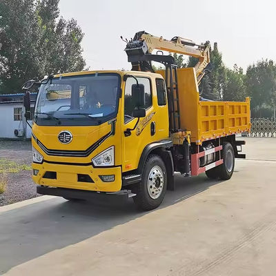 XDEM Hydraulische vierwielaandrijving Grap en transport Houttruck Dump Machine met emmer voor landbouwgebruik
