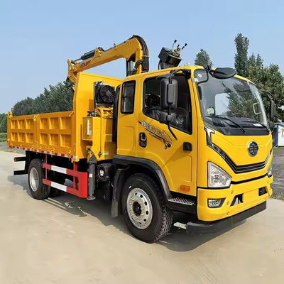 XDEM Hydraulische vierwielaandrijving Grap en transport Houttruck Dump Machine met emmer voor landbouwgebruik