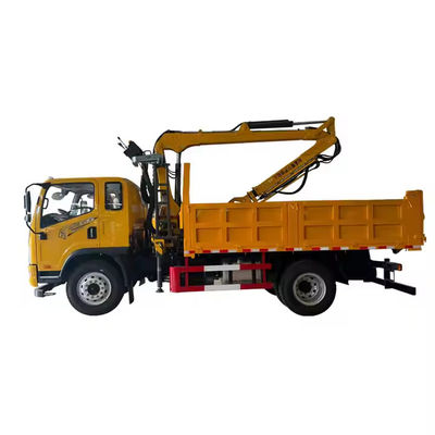 XDEM Multifunctionele hydraulische draaibare boomgreep houtkraan met automobielchassis voor landbouwgebruik