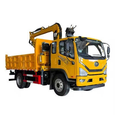 XDEM Multifunctionele hydraulische draaibare boomgreep houtkraan met automobielchassis voor landbouwgebruik