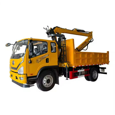 XDEM Multifunctionele hydraulische draaibare boomgreep houtkraan met automobielchassis voor landbouwgebruik