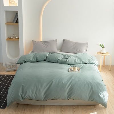100% lange stapel katoenen dekbed bedden set azo vrij recatief geverfd