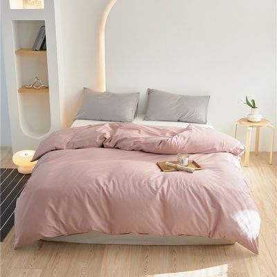 Roze 100% Pure Long Staple Cotton Dekbed Bedden Set Bedden