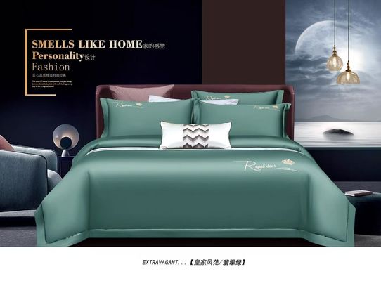 Luxe volledige Egyptische katoenen dekbedbedbedden sets bedden