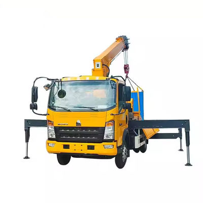XDEM Premium Truck-mounted Cranes Straight Arm voor de bouw met Cantilever Rotation en Electrohydraulic Technology