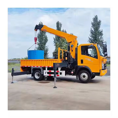XDEM Premium Truck-mounted Cranes Straight Arm voor de bouw met Cantilever Rotation en Electrohydraulic Technology