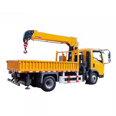 XDEM Vergroot bereik en veelzijdigheid Howo merk dumptruck gemonteerde kraan met telescopische boom
