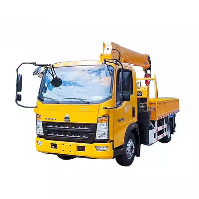 XDEM Vergroot bereik en veelzijdigheid Howo merk dumptruck gemonteerde kraan met telescopische boom