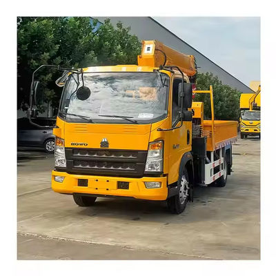 XDEM Vergroot bereik en veelzijdigheid Howo merk dumptruck gemonteerde kraan met telescopische boom
