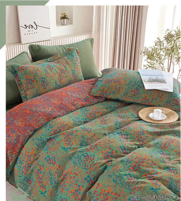 Gezonde 100% gewassen katoen nieuw ontwerp jacquard beddengoed set