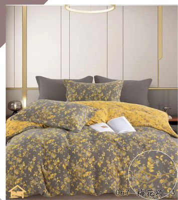 Gezond en comfortabel 100% gewassen katoen Jacquard beddengoed Set dekbed beddek beddek