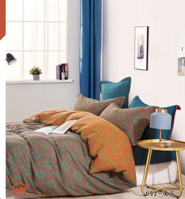 Gezond en comfortabel 100% gewassen katoenen Jacquard-bedden US Europe Grootte