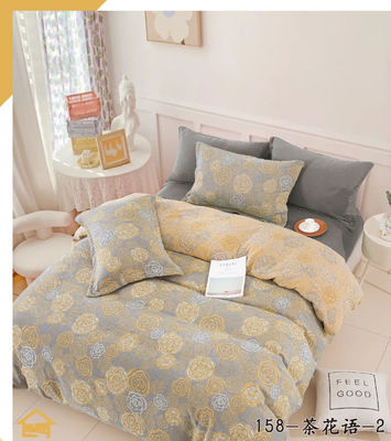 Cotton beddengoed Set Cutom Grootte dekbed beddek beddek kussen hoesje bevestigd lak