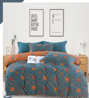 Gezond en comfortabel 100% gewassen katoen Jacquard dekbed beddoek beddoek beddoek
