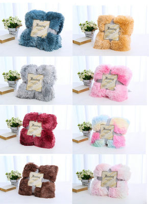 Plush Blanket Velvet Blanket 100% polyester gladde zachte Plush Throw