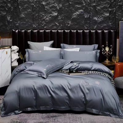 100S Egyptische katoenen borduurwerk dekbedbed bedden set huis textiel product maat
