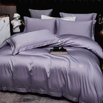 100S Egyptische katoenen borduurwerk dekbedbed bedden set huis textiel product maat