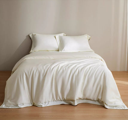 Pure Color 100S Lenzing Luxe Tencel Duvet Cover Bedden Set Home Textiel Product Op maat gemaakte maat
