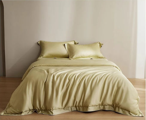 Solid Color 100S Lenzing Tencel Duvet Cover Bedden Set Huis Textiel Product Op maat gemaakte maat
