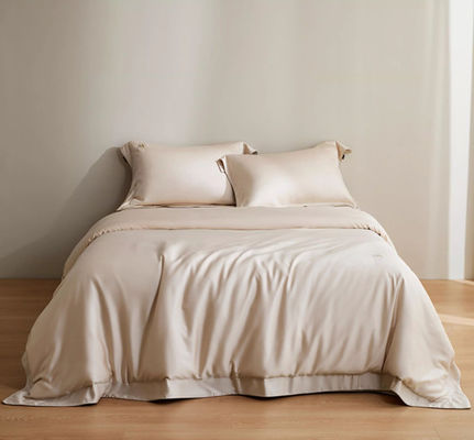 Solid Color 100S Lenzing Tencel Duvet Cover Bedden Set Huis Textiel Product Op maat gemaakte maat