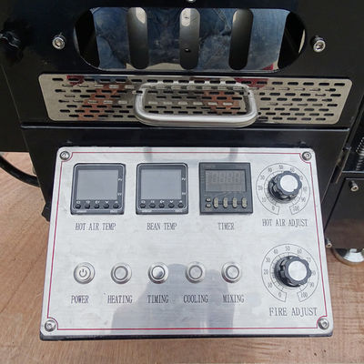CD-3kg Gaskoffiebonenroaster Artisan Date Logger Commerciële koffieroasters met roestvrij staal