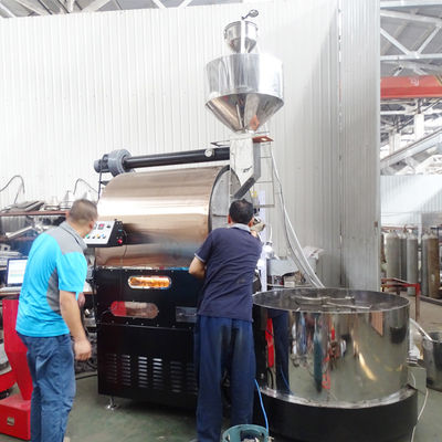 Koffierooster Industrieel voor fabrieksgebruik Koffieroostermachine 50kg 60kg Met PLC-besturing